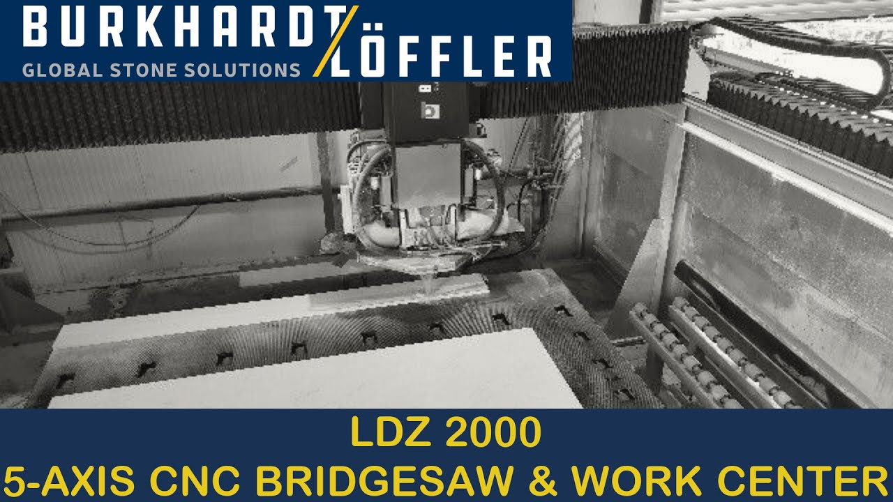 LDZ 2000 5-AXIS BRIDGE SAW & CNC WORK CENTER / 5-ACHS BRÜCKENSÄGE & BEARBEITUNGSZENTRUM