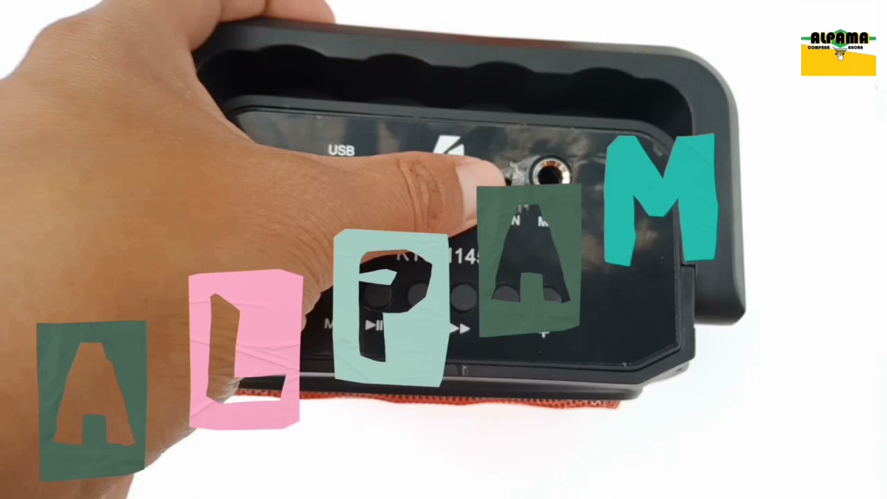 Bocina Bluetooth "COLO ROJO"  KTS-1145