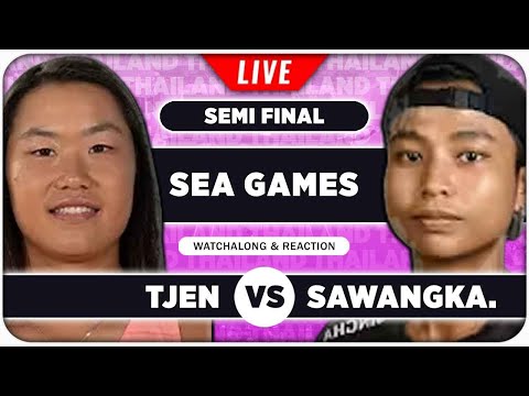 TJEN vs SAWANGKAEW • SEA Games 2025 Semifinal • LIVE Tennis Watchalong