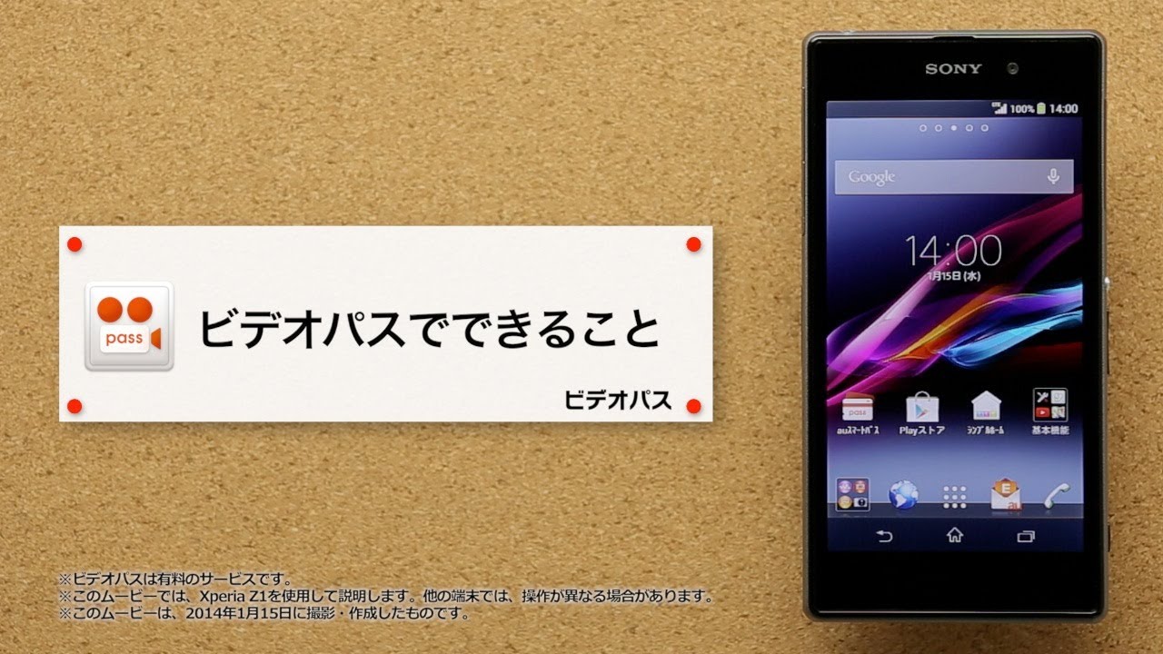 ビデオパス ビデオパスでできること Youtube