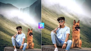 Animal Lovers Photo Editing Tutorial | Picsart Photo Editing | Picsart Editing | Picsart Tutorial screenshot 4