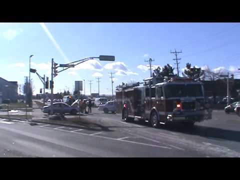 Crash RCMP on scene , Hubcity