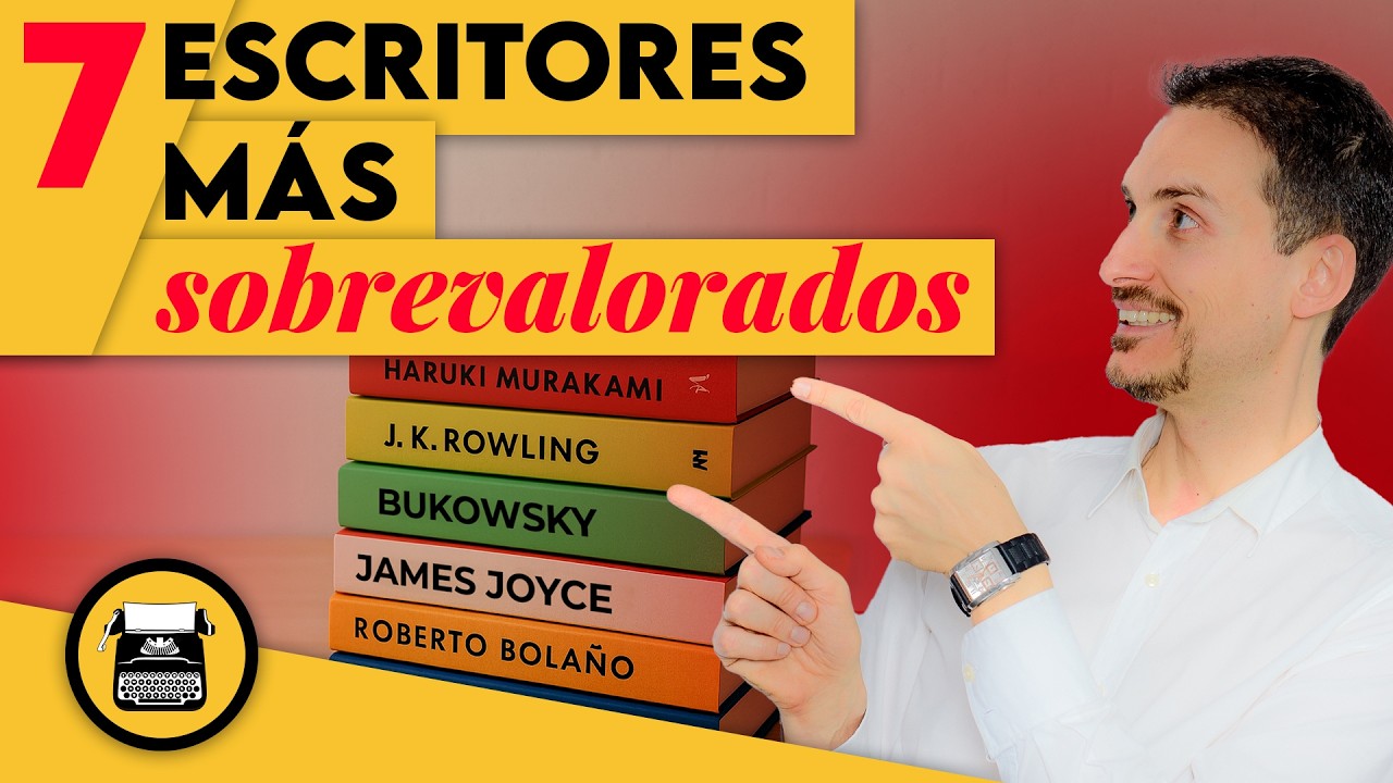 🤯 Estos 7 escritores NO son tan buenos (y nadie quiere admitirlo)