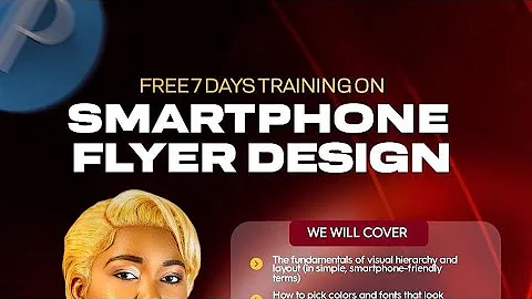 FREE SMARTPHONE FLYER DESIGN LIVE CLASS DAY 1
