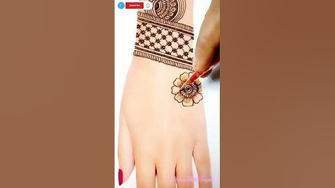 Floral mehndi #mehndi #shorts #viral #henna #love #mehndidesign #viralvideo #viralshorts #ytshorts
