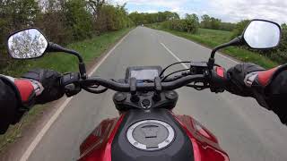 Honda CB300R 2019 Test Ride - With Audio Commentary