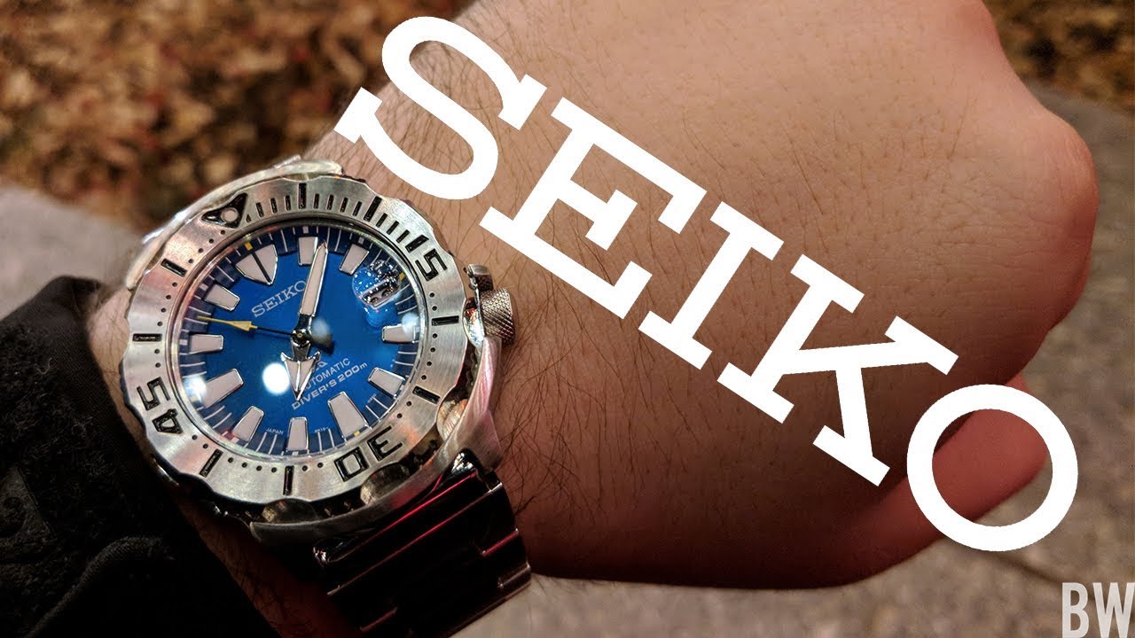 The problem with the Seiko Monster - a BW Ramble - YouTube