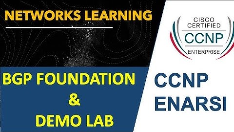 BGP  LAB - Part 1 Basics hands on for Cisco certifications and exams