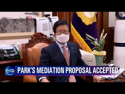 Park's Mediation Proposal Accepted L Kbs World Tv 220422