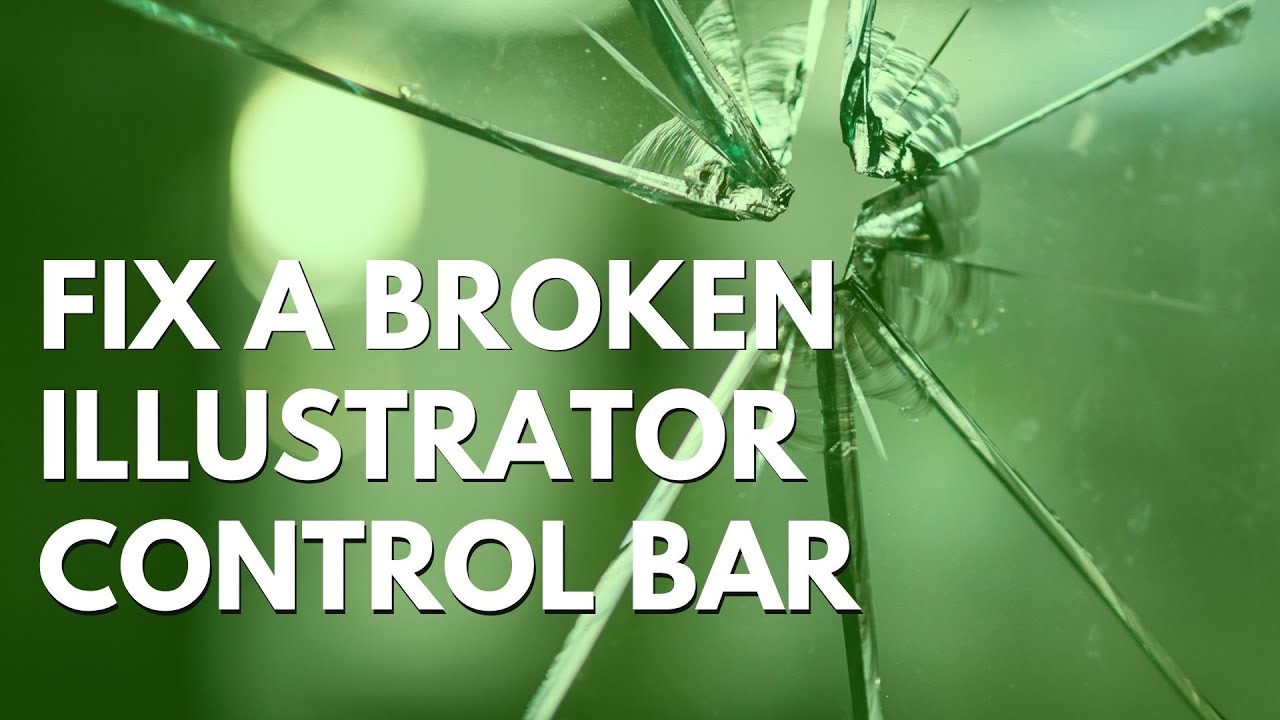 Illustrator - Fix Control Bar - Display it & Manage Displayed Options