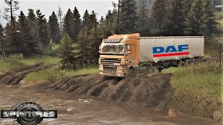 محاكي التغريز #23 شاحنة DAF تحدي الطين Spintires