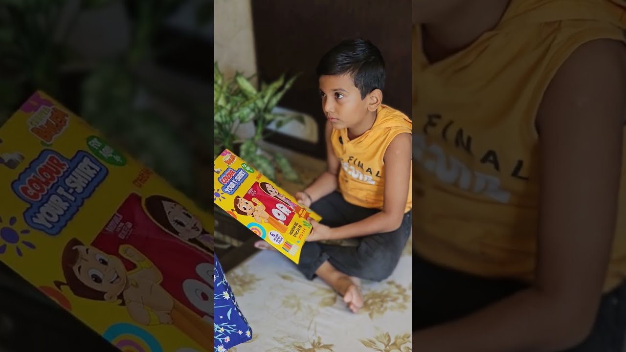 Where Little Hands Create Big Smiles – Chhota Bheem DIY T-Shirt