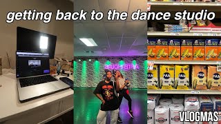 dance moves, dinner prep, and work calls | VLOGMAS PART FIVE