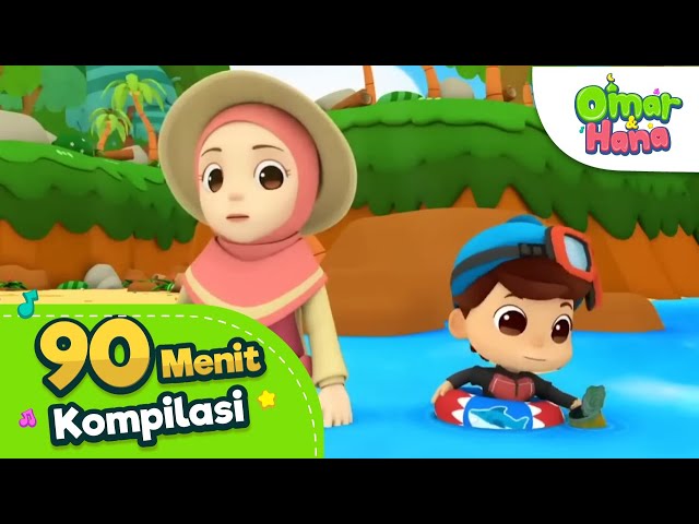 Lagu Anak Islami | Omar & Hana TERBARU KOMPILASI 90 MENIT class=