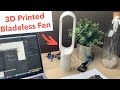 3D Printed BLADELESS FAN for your Desk!