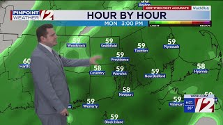 WPRI 12 Weather Forecast 11/2/25: Sunny, Cool Today; Some Rain Later Monday