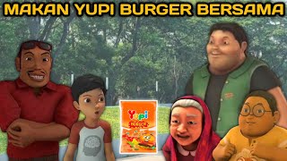 NENEK KEBAYAN UPIN IPIN KELUARGA ADIT SOPO JARWO MUKBANG PERMEN YUPI BURGER