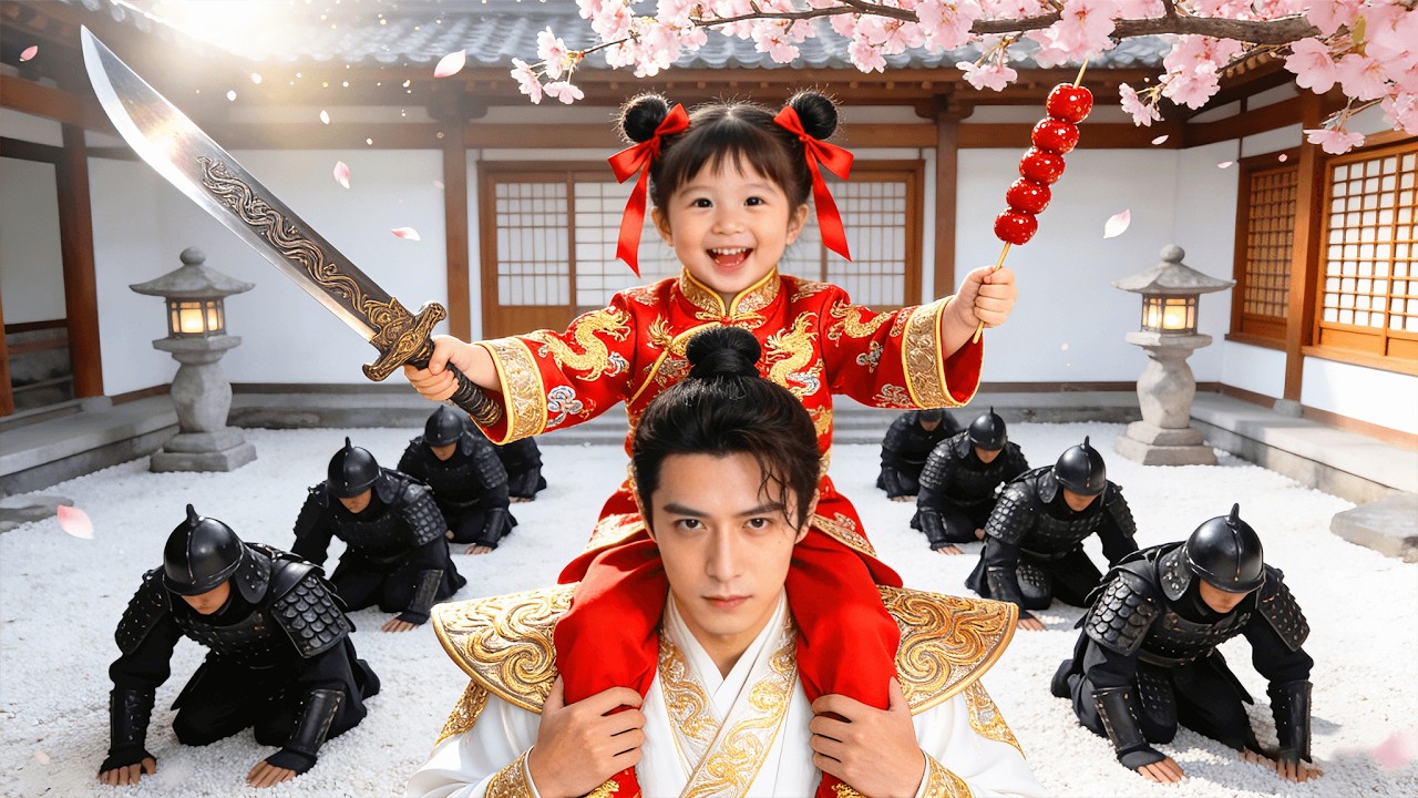 🎉萌娃穿书变成反派之女，发现反派亲爹是个恋爱脑！她拳打恋爱脑、脚踩穿越女，觉醒打醒爹拆系统，强行必死结局改成太子登基逆天改命！#chinesedrama #短劇推薦 #短劇 #穿越 #古裝 #萌娃