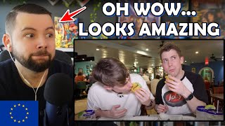 European Reacts: Brits Try REAL Tex-Mex for the first time!!