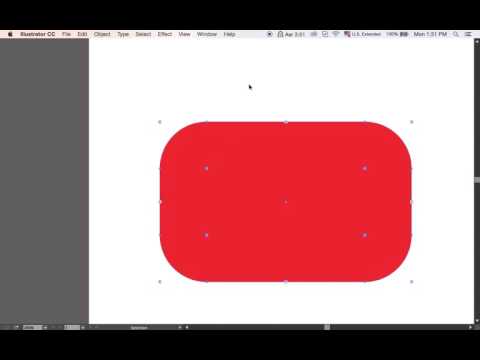 Round Corner in Adobe Illustrator CC  : : Easy and Simple : : Make round corner in illustrator cc