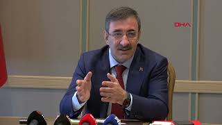 Cevdet Yılmaz, Işçi Sendikaları Temsilcileri Ile Görüştükten Sonra Açıklama Yaptı