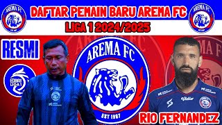 RESMI ‼️ DAFTAR PEMAIN BARU AREMA FC MUSIM 2024/25 - BERITA TRANSFER AREMA FC - BERITA AREMA TERBARU