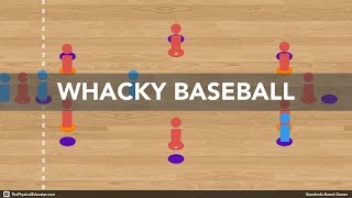 Whacky Baseball - Physical Education Game (Striking & Fielding) screenshot 3