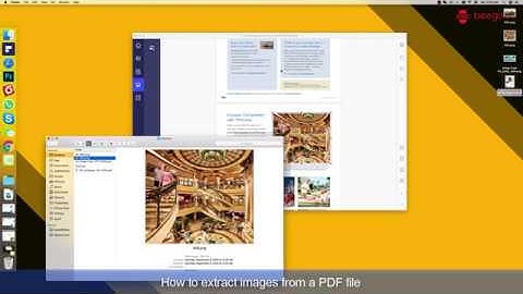 How to Extract Images from a PDF file? [PDFelement Express for Mac]