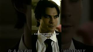Damon Salvatore Savage moment! Evil Vampire Slut! Katherine Pierce! Go bad bitch go Bad Bich! #reels
