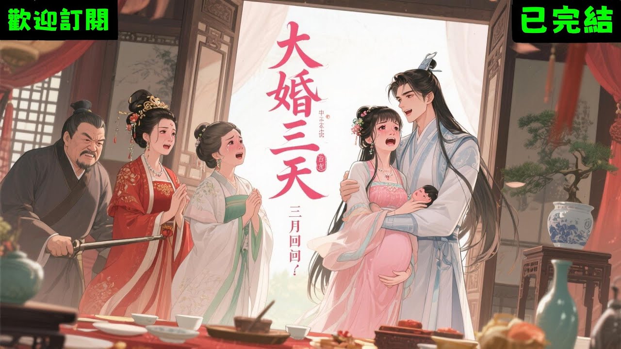 已完結爽文《大婚三天，夫君抱著庶妹要進門》阿如侯爺#小說#完结爽文#一口氣聽完#有聲書