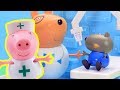 Peppa Pig - Peppa Pig Stop Motion: Peppa Pig at the Hospital  - Learning with Peppa Pig