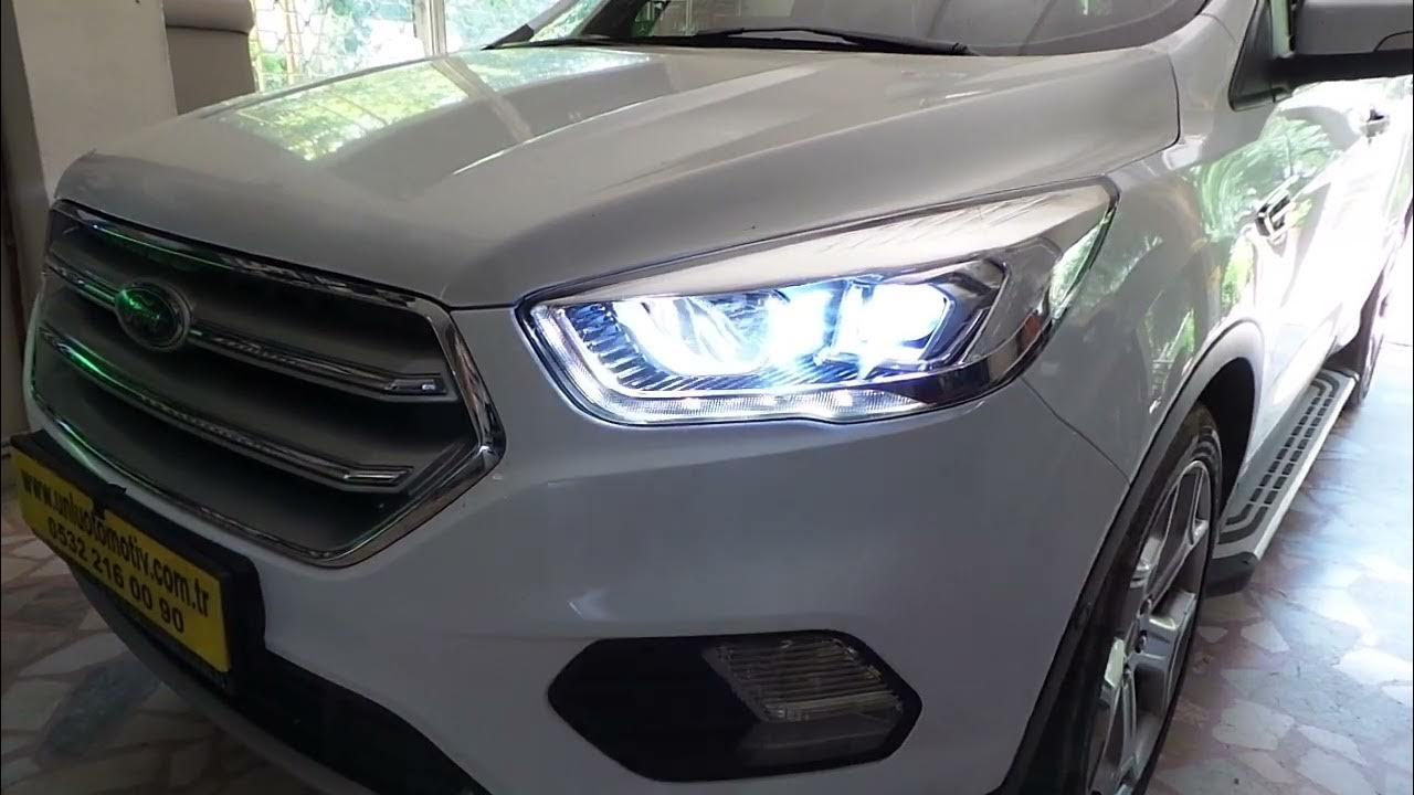 Led far ampulü montajı uygulaması kısa far H7 uzun far H1 led Ford kuga
