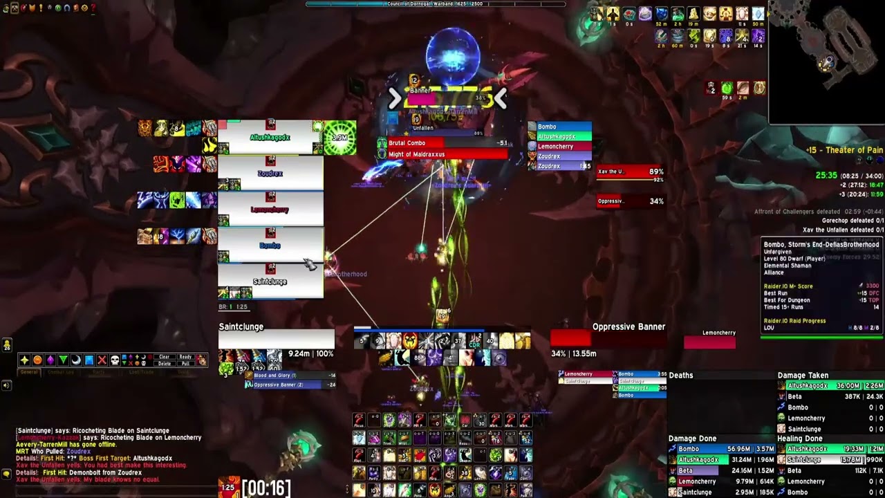 Theater of Pain +15 In-time (Oracle Disc Priest PoV)