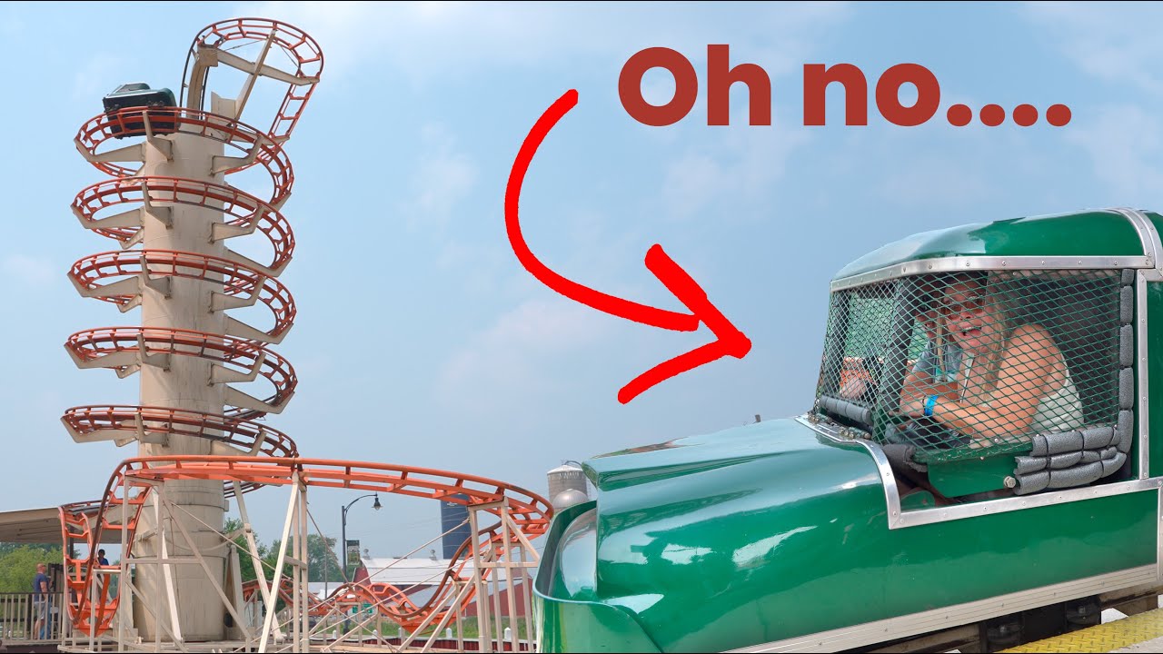 Riding America's Only Chance Toboggan and Other Wild Rides at Wisconsin's Little Amerricka!