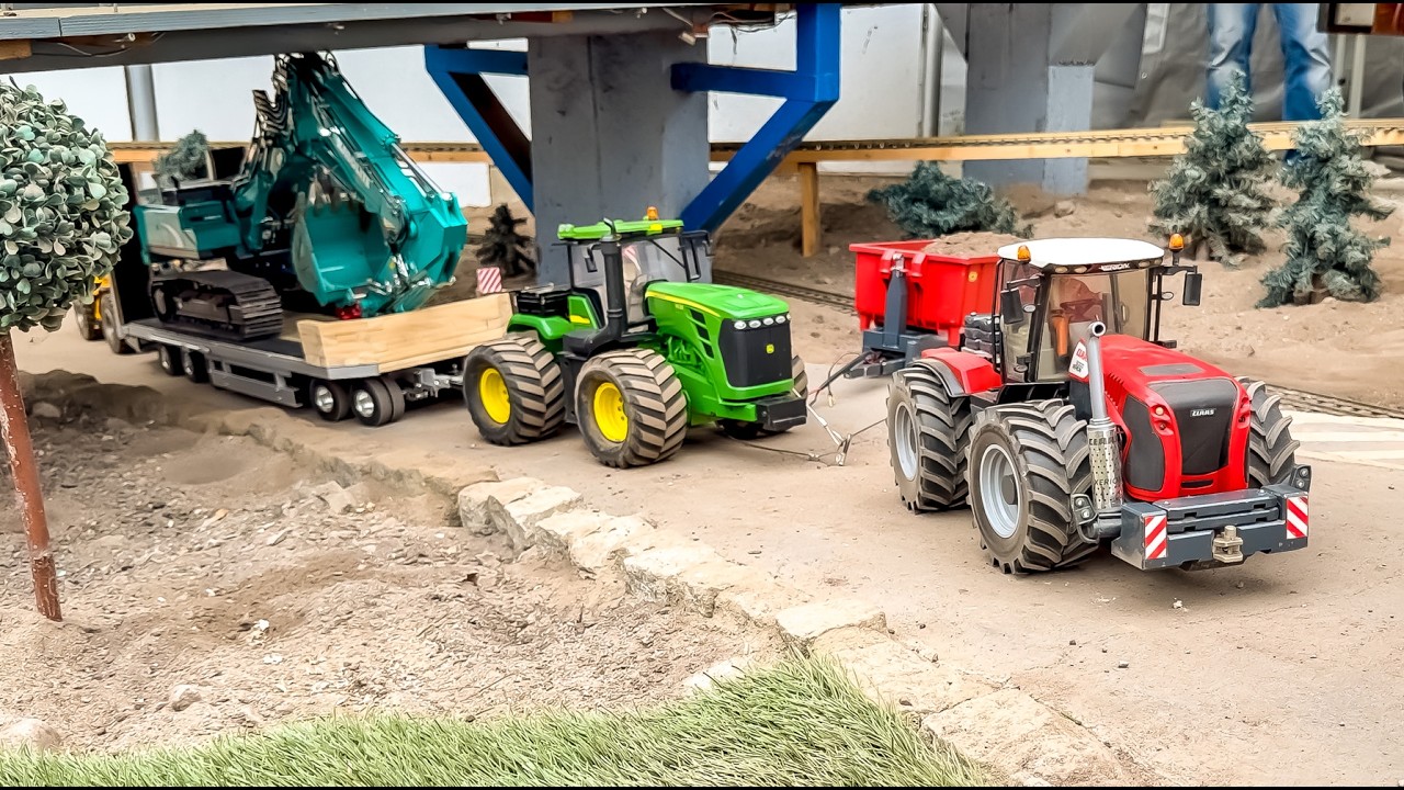 TRACTOR AT THE LIMIT! RESCUE ACTION CRASH, OVERLOAD