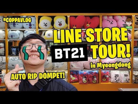 LINE FRIENDS STORE ( ITAEWON ) LOKASI : STASIUN ITAEWON EXIT 3 BUKA JAM : 11:30 am ~ 11:00 pm ( akhi. 