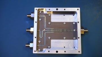 Testing/Teardown of a 2-4 GHz 3 Way Wilkinson Power Divider/Combiner from Werbel Microwave