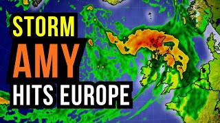 Storm Amy will Bring Hurricane Wind Gusts…