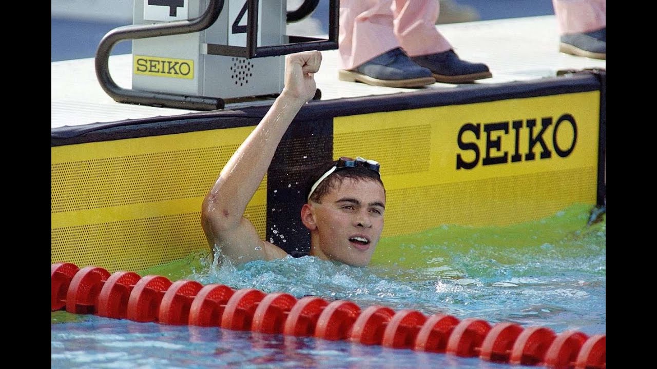 Заплыв Александра Попова Олимпийский