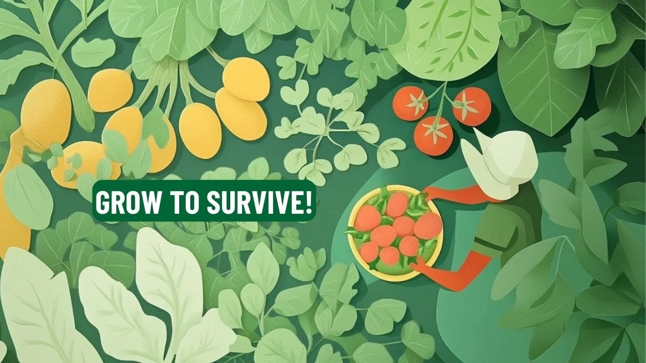 6 TOP Crops to Grow at Home to Save You From STARVING - YouTube
