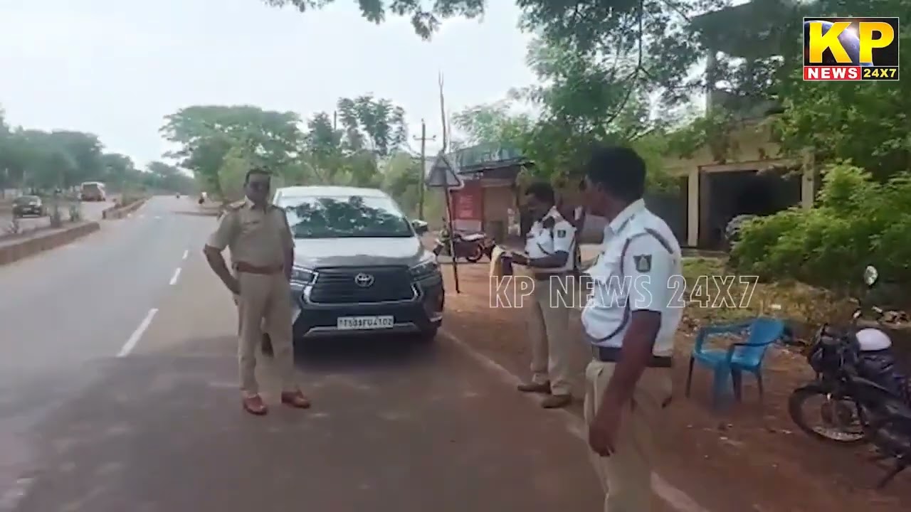 Bidar Traffic Police taking action against traffic voilators
