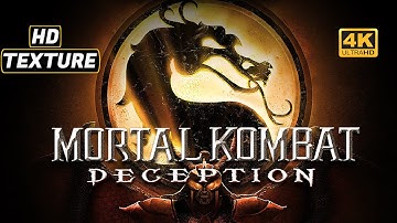 Mortal Kombat Deception (PS2) - Best settings Gameplay - 60FPS + HD Texture - Progressive Scan 4K