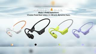 RR SPORTS IP68 Waterproof Swimming Headphones