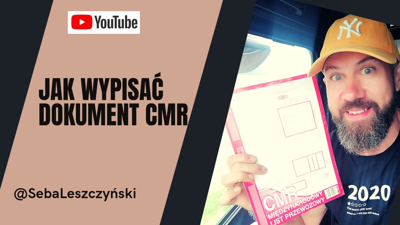 JAK WYPISAĆ DOKUMENT CMR YouTube