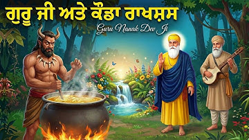 ਗੁਰੂ ਨਾਨਕ ਦੇਵ ਜੀ ਤੇ ਕੌਡਾ ਰਾਕਸ਼ਸ ਦੀ ਸਾਖੀ || ਭਾਈ ਮਰਦਾਨਾ ਜੀ || Guru Nanak Dev Ji Story || Remix Katha