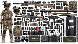 Unboxing mysterious toy boxes, reviewing and collecting soft-bullet guns, Gatling guns, and Bazookas screenshot 4