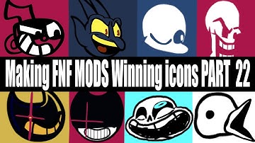 Making FNF MODS Winning Icons Part 22
