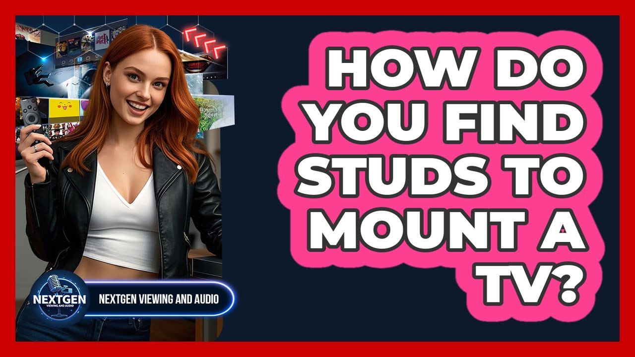 How Do You Find Studs To Mount A TV?