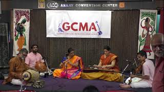 GCMA Bhargavi Balasubramanian- Chitravina Shantala Subramanyam- Flute