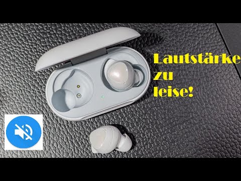 Video: Wie behebe ich die geringe Lautstärke meiner Galaxy-Kopfhörer?